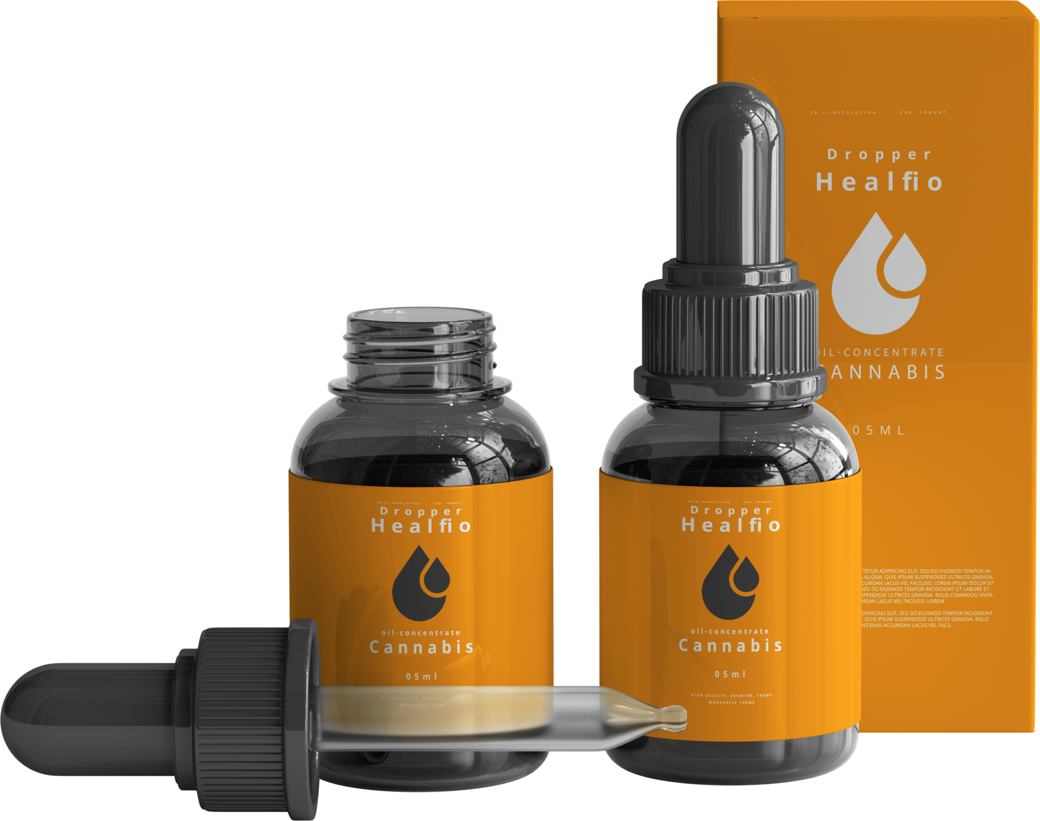 CBD Oil Dropper, 5ml - Imagen 2